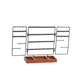Detachable Jewelry Organizer Stand Tray with Hooks and Holes