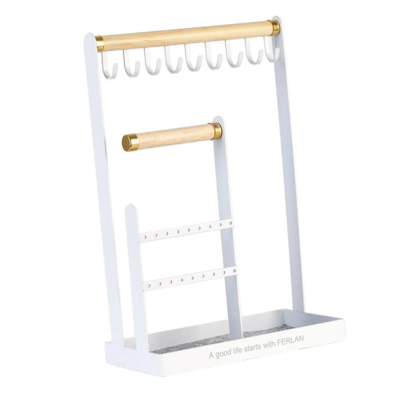 Necklace Organizer Stand Tray for Shop Showcase