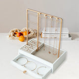 Jewelry Organizer Stand Drawer Display Storage Box Watches Earring