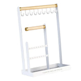 Jewelry Organizer Stand with Tray Holder for Rings Bracelet