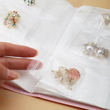 Jewelry Organizer Travel Storage Bag Dust-proof Book