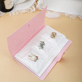Jewelry Organizer Travel Storage Bag Dust-proof Book