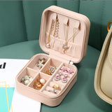 Travel Jewelry Organizer Display Case Locket Necklace Box