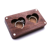 Heart Shape Wooden Jewelry Organizer Box