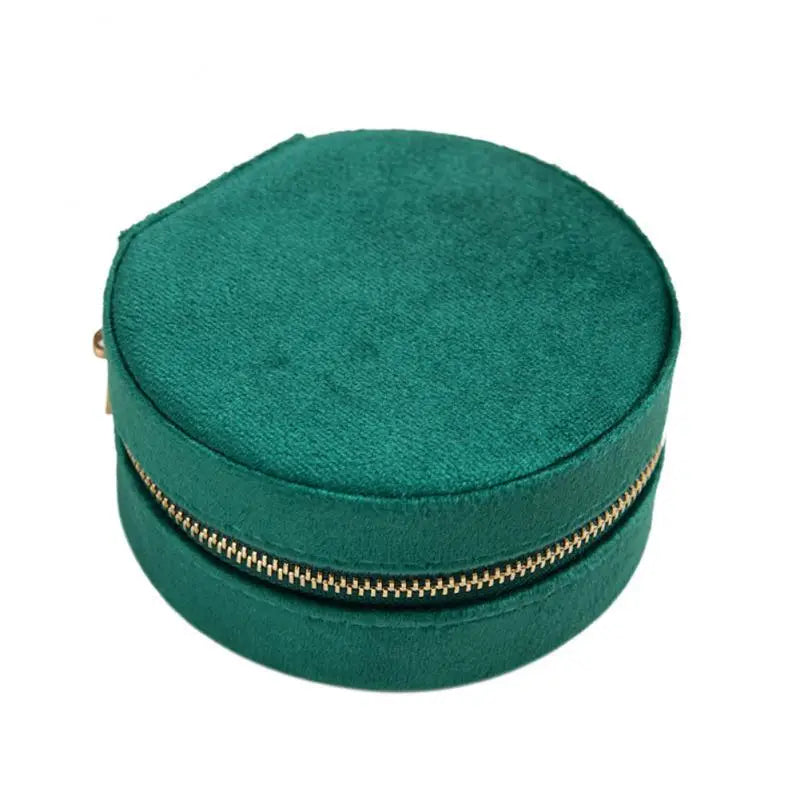 Jewelry Organizer Flannel Storage Box Women Gift