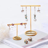 Wooden Jewelry Organizer Bracelet Earring Holder Display