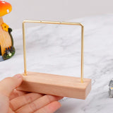 Wooden Earring Holder Display Stand
