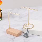 Wooden Earring Holder Display Stand