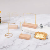 Wooden Earring Holder Display Stand