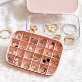 Jewelry Organizer Box Display Stand Holder Women