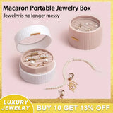 Portable Jewelry Organizers Case Gift Packaging Earring Display Case