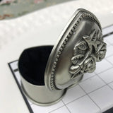 Alloy Heart Shape Ring Stud Earrings Jewelry Organizer