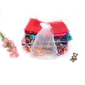 Organza Gift Bags 13x18cm 50Pcs/Lot for Bracelet Packaging