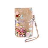 Flower Crystal Pearl Bead Jewelry Bag