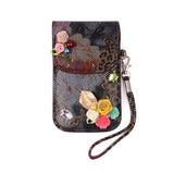Flower Crystal Pearl Bead Jewelry Bag