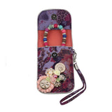 Flower Crystal Pearl Bead Jewelry Bag
