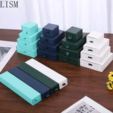 Jewelry Packaging Box Drawer Earring Ring Bracelet Organizer