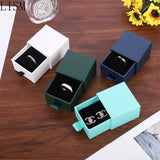 Jewelry Packaging Box Drawer Earring Ring Bracelet Organizer
