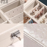 Earrings Jewelry Storage Box Small Large Capacity Travel Accessorie Gir