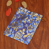 Rose Organza Gift Bags Drawstring Sachets Wedding Christmas Mixed 7x9cm 9x12cm