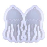 Jellyfish Earrings Pendant Silicone Mold DIY Ocean Series Epoxy Casting Mold