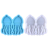 Jellyfish Earrings Pendant Silicone Mold DIY Ocean Series Epoxy Casting Mold