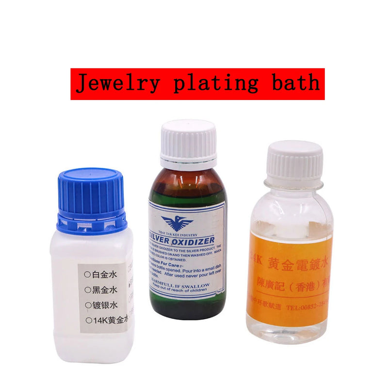 24k Gold-Plated Silver Jewelry Plating Solution