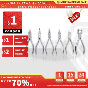Stainless Steel Jewelry Plier Hand Tool DIY Repairing