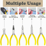 Needle Nose Pliers Jewelry Repair Kit (8 Pieces)