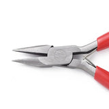 Short Chain Nose Pliers Red Jewelry Making Tools 135x55mm