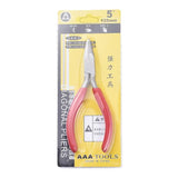 Short Chain Nose Pliers Red Jewelry Making Tools 135x55mm