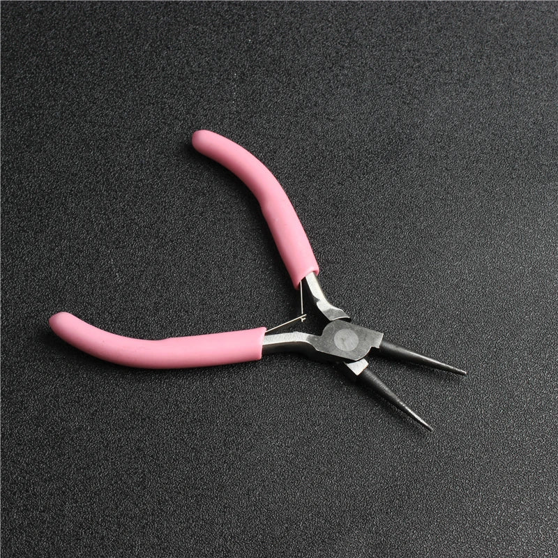 Jewelry Pliers Set - Round, Pointy, Flat Head Pliers & Tweezers Tool Kits