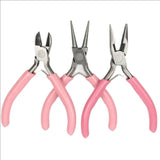 Jewelry Pliers Sets DIY Round Nose Wire Cutter Side Cutting Plier