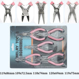 Jewelry Pliers Sets DIY Round Nose Wire Cutter Side Cutting Plier