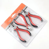 Jewelry Pliers Set - Round Nose, Wire Cutter, Side Cutting Pliers
