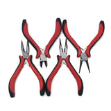 Jewelry Pliers Tool Red Handle Crafting Beading Repair DIY