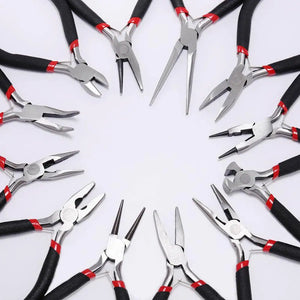 DIY Jewelry Tools Kit Needle Nose Round Nose Wire Pliers