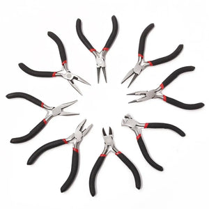 Jewelry Making Pliers Kit Round Nose Cutting Wire Pliers