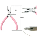 Jewelry Pliers Tools Set Long Needle Round Nose Cutting Wire Plier