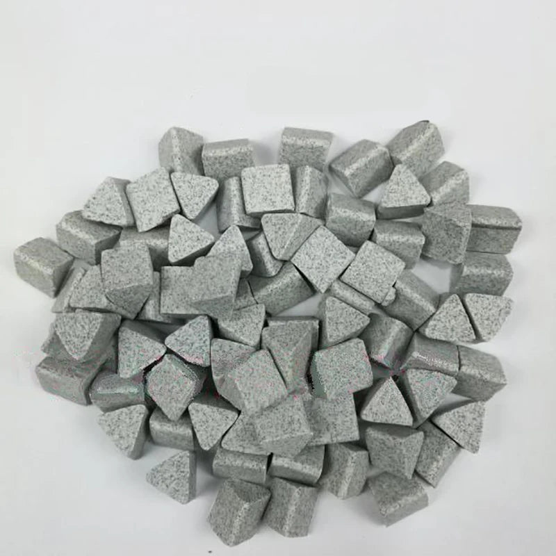 Ceramic Stone Polishing Tumbling Media for Jewelry, Corundum Abrasive