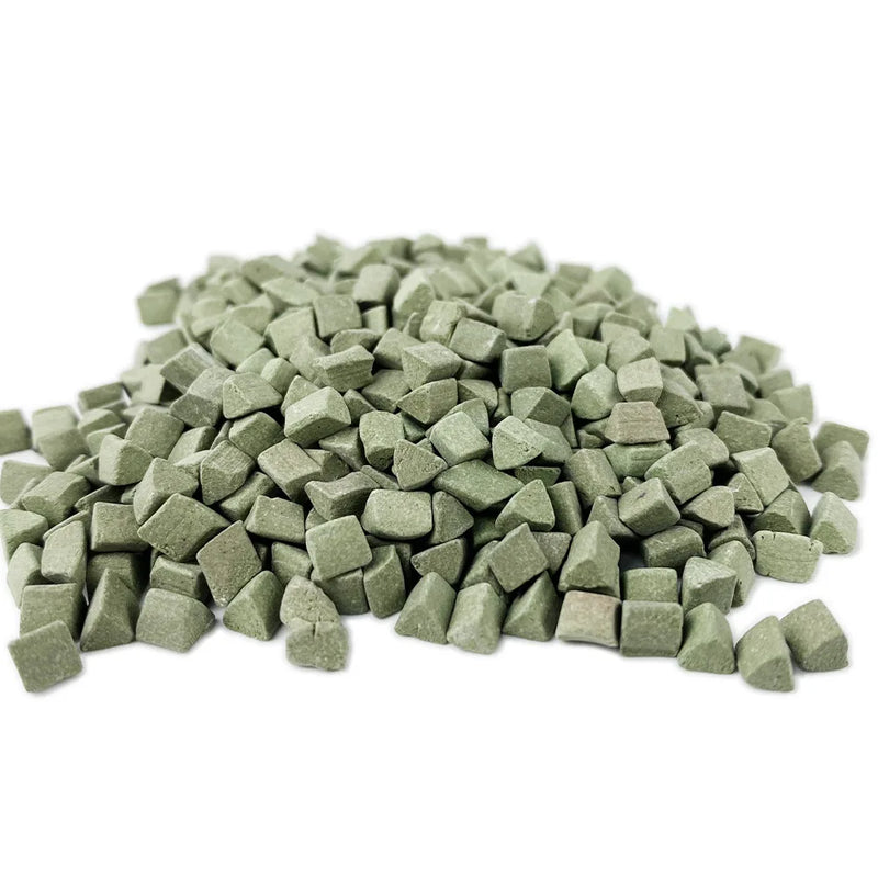 Jewelry Polishing Media Triangular Tumbling for Ceramic Stone Derusting