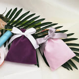 Velvet Jewelry Pouch for Packaging Display Gift Sack