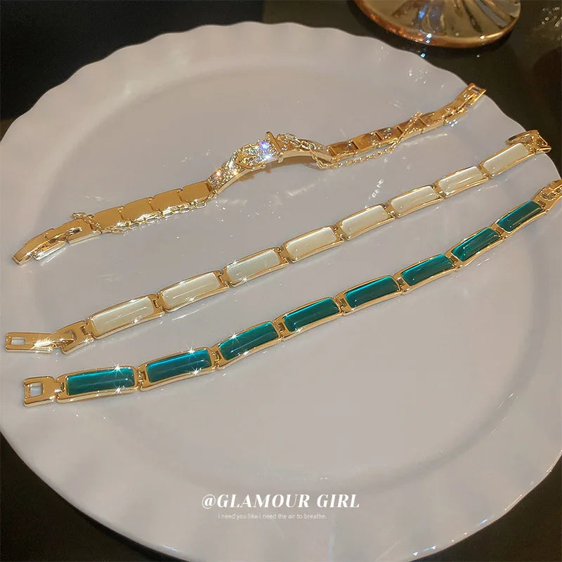Vintage Stainless Steel Thick Bangles Bracelets Gift