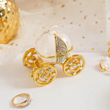 Glittering Jewelry Ring Box, Delicate & Long-lasting
