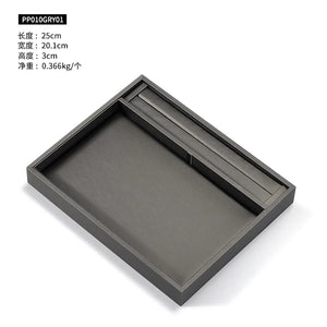 Jewelry Display Tray for Rings, Bracelets, Watches, Necklaces, Earrings