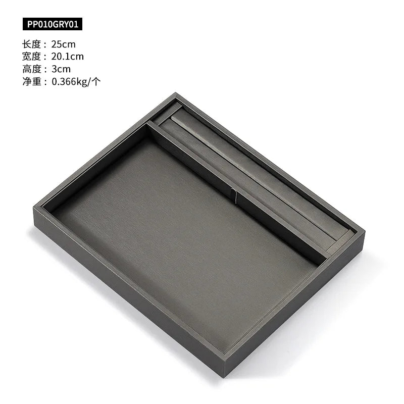 Jewelry Display Tray for Rings, Bracelets, Watches, Necklaces, Earrings