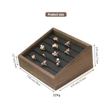 Jewelry Ring Display Holder Plate for Rings Earrings Necklace Organizer