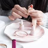 Ceramic Jewelry Tray Organizer for Rings Earrings Storage