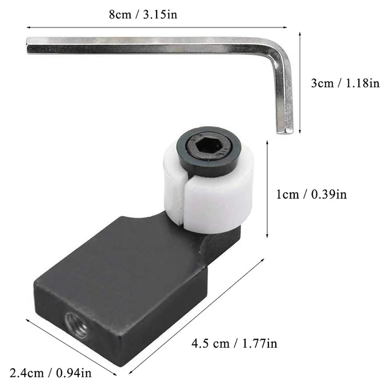 Ring Setter Clamp with Dies Locator Fixture Diamond Setting Tool