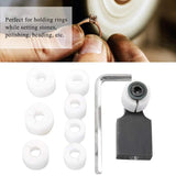 Ring Setter Clamp with Dies Locator Fixture Diamond Setting Tool